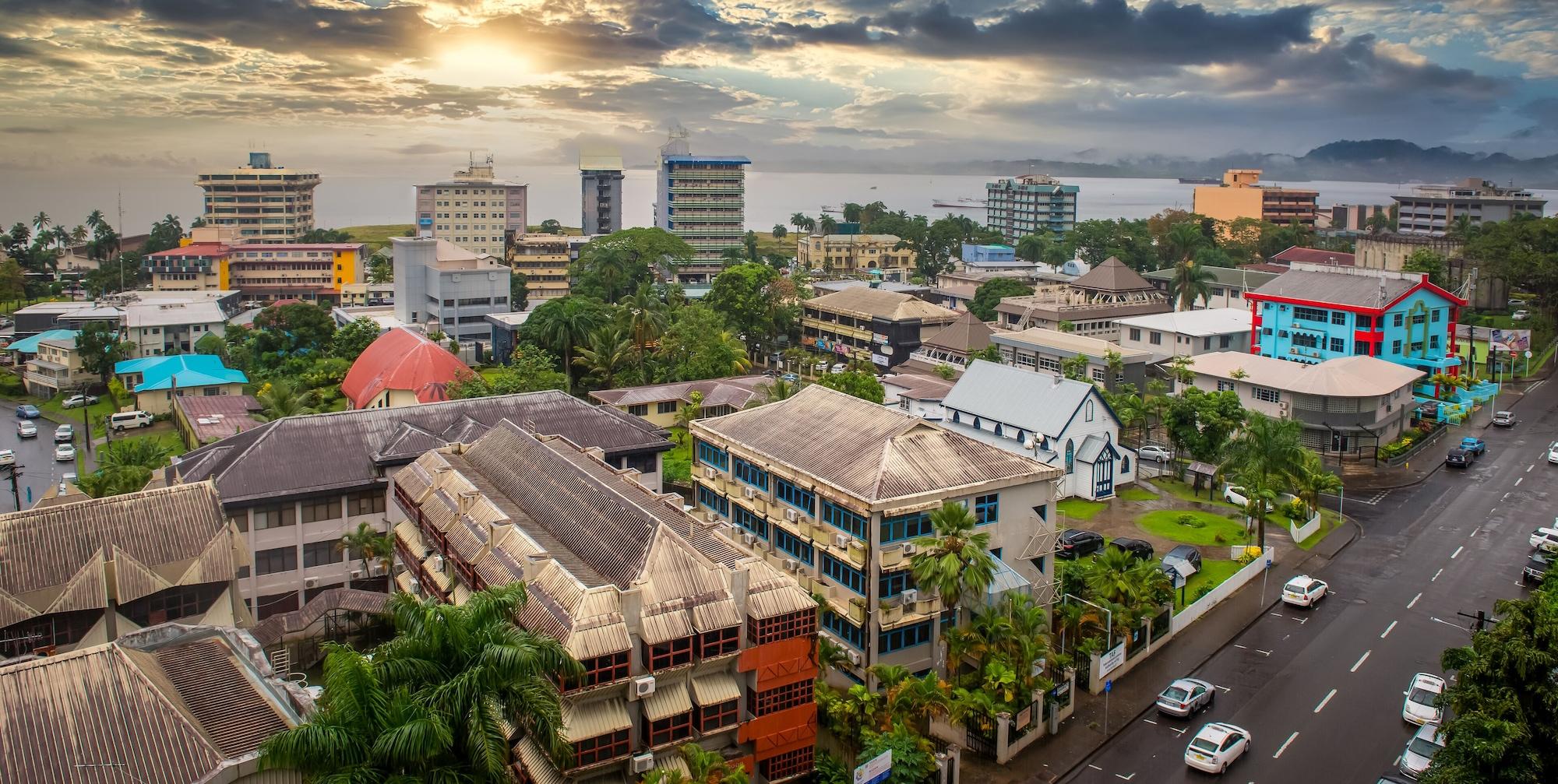 Tanoa Plaza Hotel Suva Exterior photo